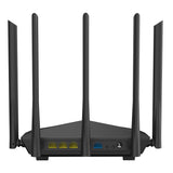 Tenda AC11 Gigabit Dual-Band AC1200 Wireless Router Wifi Repeater with 5*6dBi High Gain Antennas Wider Coverage, Easy Setup - Komickonn