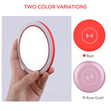 Portable Wireless charging LED Mirror Makeup - Komickonn