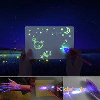 A3 Big Light Luminous Drawing Board for Kids - Komickonn