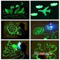 A3 Big Light Luminous Drawing Board for Kids - Komickonn