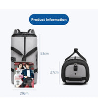 2 in 1 multifunctional Garment travel bag - Komickonn