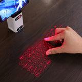 Mini Portable Bluetooth Virtual Laser Keyboard Wireless Projection - Komickonn