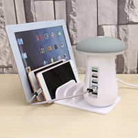 Multi Port Quick Charger 3.0 Mushroom Lamp - Komickonn