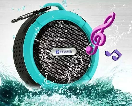 C6 Mini Wireless Waterproof Bluetooth Speaker - Komickonn