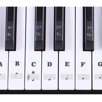 Removable Piano Key Stickers - Komickonn