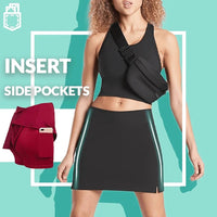 Workout Pleated Skorts - Komickonn