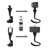Flexible selfie stick monopod wireless Bluetooth tripod - Komickonn