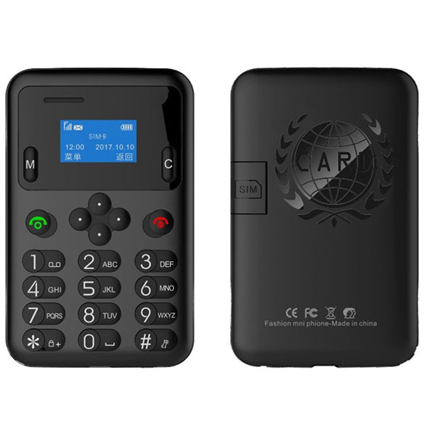 AEKU A6 2G Card Phone 0.96 inch Spreadtrum6600 32MB RAM 64MB ROM GSM 320mAh Built-in - Komickonn