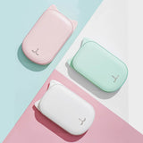 Cute USB Rechargeable Hand Warmer and 3600Ma Power Bank 5V Mini Portable Travel Handy Long-Life Pocket Hand Warmer - Komickonn