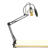 Professional Condenser Audio Studio Microphone W/Stand - Komickonn