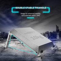 Lightweight Laptop Cooling Stand Plastic Vertical Laptop Stand Foldable Tablet Stand Bracket Laptop Holder for MacBook - Komickonn