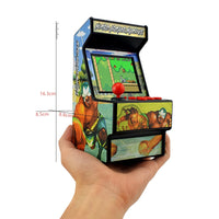 Retro Mini Arcade 16 Bit Game Player Built-in 156 Classic Games - Komickonn