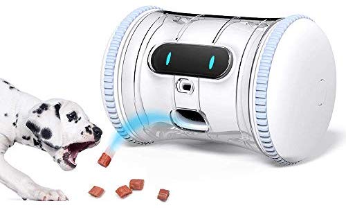 Fitness Robot Full Package: Treat Tossing,Interactive Moving Toy for Cats & Dogs - Komickonn