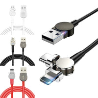 Magnetic USB Type C  LED Indicator Magnet Charger Cable - Komickonn