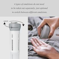 Portable 4 in 1  Lotion Shampoo Shower Gel Dispenser - Komickonn