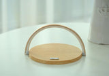 Wooden Qi Wireless Charger Lamp Desktop Wireless Charging Nightligh Stand Holder For Samsung Galaxy S10e Note10 9 Plus Xiaomi - Komickonn