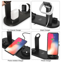 4 in 1 Wireless Charging Dock Station For Apple Watch iPhone - Komickonn