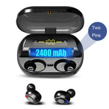 Bluetooth 5.0 Earbuds  Waterproof Headset With 4000mAh Power Bank - Komickonn