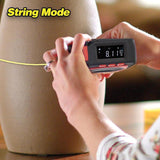 3 in 1 Measuring Tape With Roll Cord Mode High Accuracy Laser Digital Tape High Impact Professional Measuring Tool - Komickonn