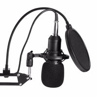 Professional Condenser Audio Studio Microphone W/Stand - Komickonn
