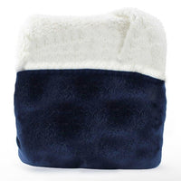 One Size Soft Plush Blanket Outdoor Wool Hoodie - Komickonn