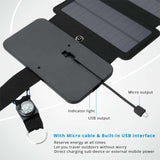 Portable Folding 10W Solar Panels Charger - Komickonn