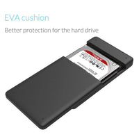 ORICO HDD Enclosure Sata to USB 3.0 HDD Case Tool Free for 7mm/9.5mm 2.5 inch HDD SSD Up to 2TB Hard Disk Box External HDD Case - Komickonn