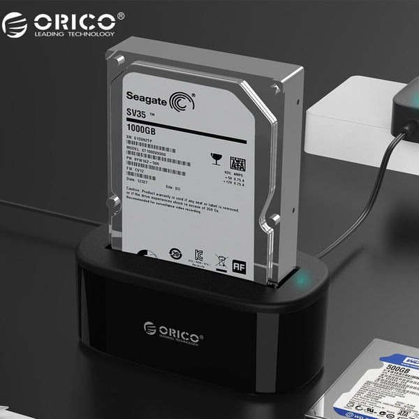 ORICO USAP HDD Docking Station 5Gbps Super Speed USB 3.0 to SATA Hard Drive Docking Station for 2.5''/ 3.5 - Komickonn