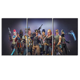 3 PIECE  FORTNIGHT BATTLE ROYALE GAME POSTER - Komickonn