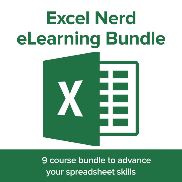 Excel Nerd eLearning Bundle - Komickonn