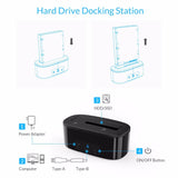 ORICO USAP HDD Docking Station 5Gbps Super Speed USB 3.0 to SATA Hard Drive Docking Station for 2.5''/ 3.5 - Komickonn