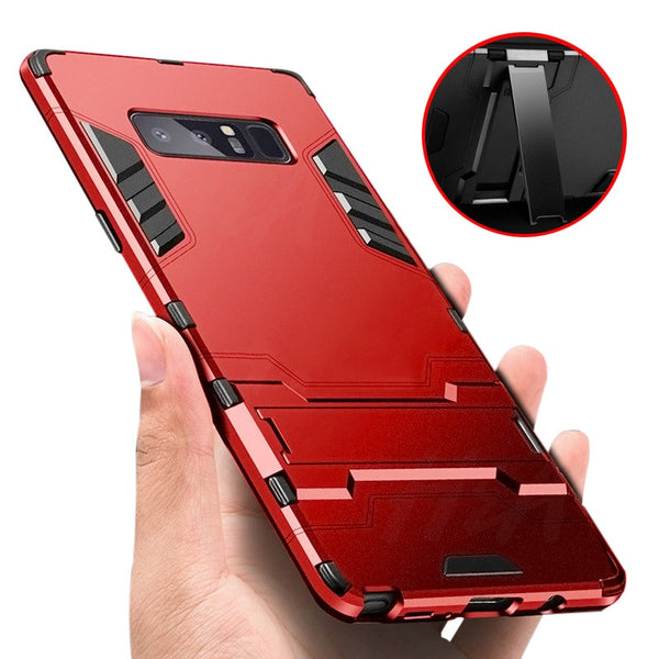 Full Cover Shockproof Armor Phone Case For Samsung Galaxy S9 S8 Plus S7 Edge Matte Protective Cover For Samsung Note 8 Case - Komickonn