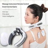 Smart Shoulder Neck Massager Electric Neck Massage  Health Care Relaxation Three Heads Relieve Stress  Fatigue Pain Relief tool - Komickonn