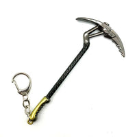 Fortnight Battle Royale Pickaxe Action Figure Keychain - Komickonn