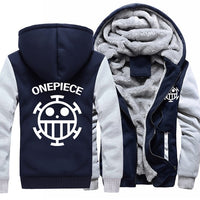 One Piece Luffy Men Hoodies Zipper Jacket - Komickonn