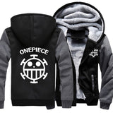 One Piece Luffy Men Hoodies Zipper Jacket - Komickonn
