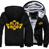 One Piece Luffy Men Hoodies Zipper Jacket - Komickonn