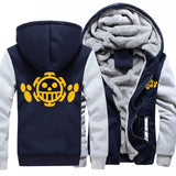 One Piece Luffy Men Hoodies Zipper Jacket - Komickonn