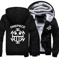 One Piece Luffy Men Hoodies Zipper Jacket - Komickonn