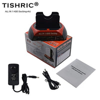 TISHRIC IDE SATA Dual All In 1 Hd/HDD Dock/Docking Station Hard Disk/Drive Hdd 2.5 3.5 Reader Usb EU External Box Enclosure Case - Komickonn