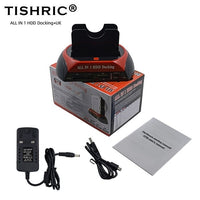 TISHRIC IDE SATA Dual All In 1 Hd/HDD Dock/Docking Station Hard Disk/Drive Hdd 2.5 3.5 Reader Usb EU External Box Enclosure Case - Komickonn