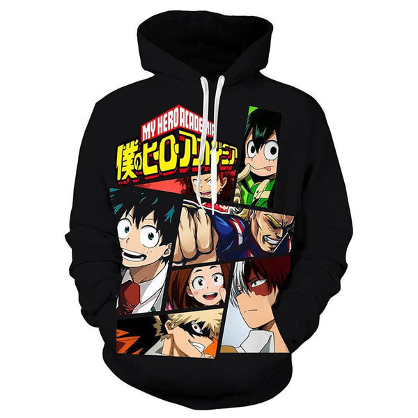 Anime Hoodie My Hero Deku - Komickonn