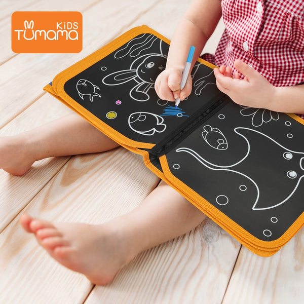 Portable Chalk Board Drawing Book - Komickonn