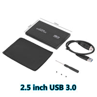2.5/3.5inch USB 2.0/3.0 to SATA External Hard Drive Enclosure - Komickonn