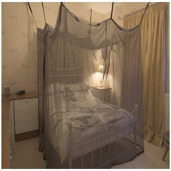 4G 5G blocking silver fabric making canopy mosquito net - Komickonn