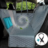 Dog Car Seat Cover View Mesh Waterproof Pet Carrier Car Rear Back Seat Mat Hammock Cushion Protector With Zipper And Pockets - Komickonn