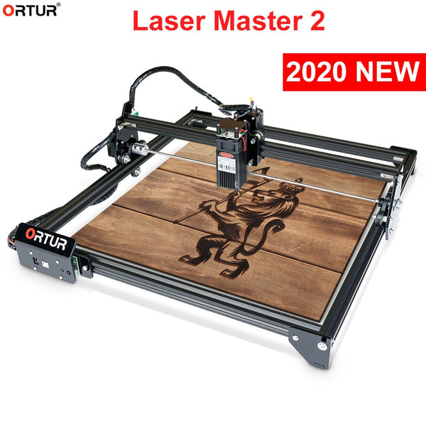 ORTUR Laser Master 2 Laser Engraving Cutting Machine With 32-Bit Motherboard 7w 15w 20w Fast Speed High Precision Laser Engraver - Komickonn