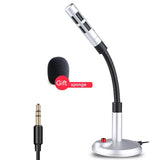 3.5mm Wired Condenser Microphone for Computer PC Desktop Laptop Notebook Recording Gaming Podcasting Microphones - Komickonn