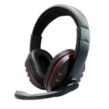 Good Quality on ear Headset Gamer Stereo Deep Bass Gaming Headphones Earphone With Microphone for Computer PC  Laptop Notebook - Komickonn