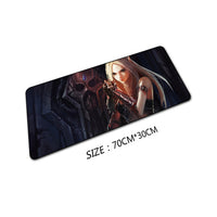70X30cm Gaming Mouse Pad for World of Warcraft Mousepad Large XL Fashion Mouse Mat For Gamer Laptop Rubber Notebook mat Sylvanas - Komickonn